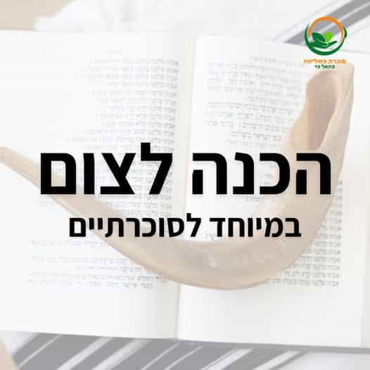 הכנה לצום במיוחד לסוכרתיים